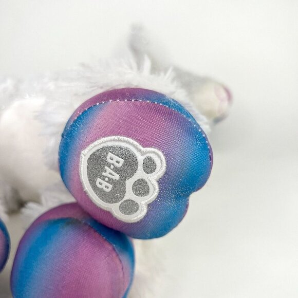 Build-A-Bear Glisten Reindeer White Sparkle Glitter 2017 Plush Stuffed BAB 18" - Picture 9 of 12